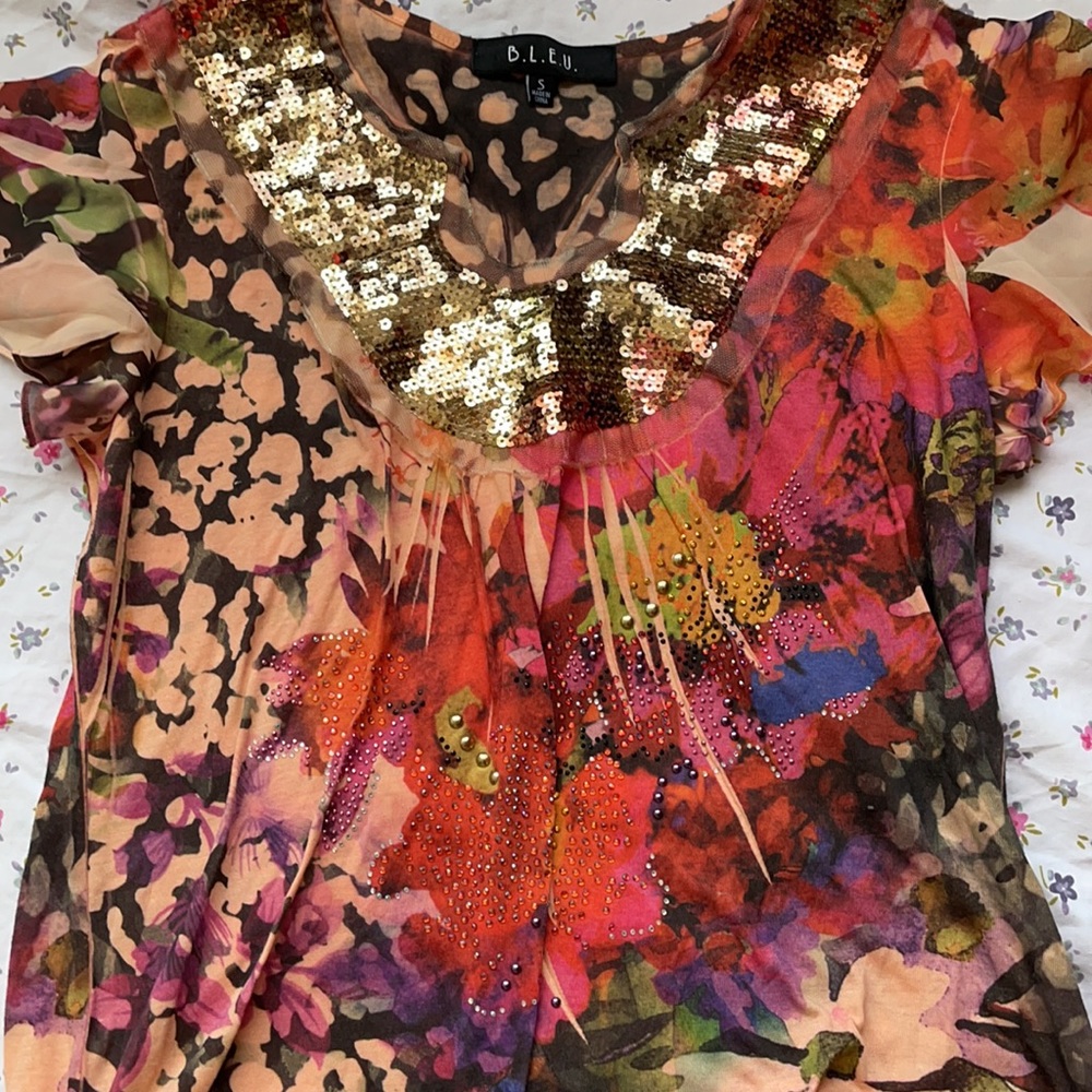 ⚡️⚡️Floral Blouse - Picture 2 of 3
